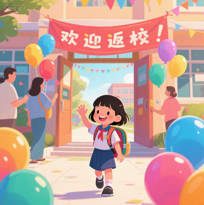 逐夢(mèng)新程，未來(lái)可期！開(kāi)學(xué)季，好好學(xué)習(xí)，天天向上！